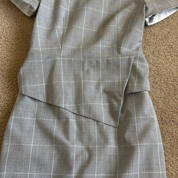 Ted Baker Ariia Working Title Glen Plaid Peplum Dress  | Size 1 (US 2–4) | NWT - Picture 7 of 12